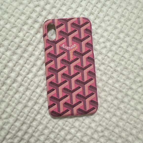 Goyard Iphone XR Pink Phone Case - Picture 4 of 4